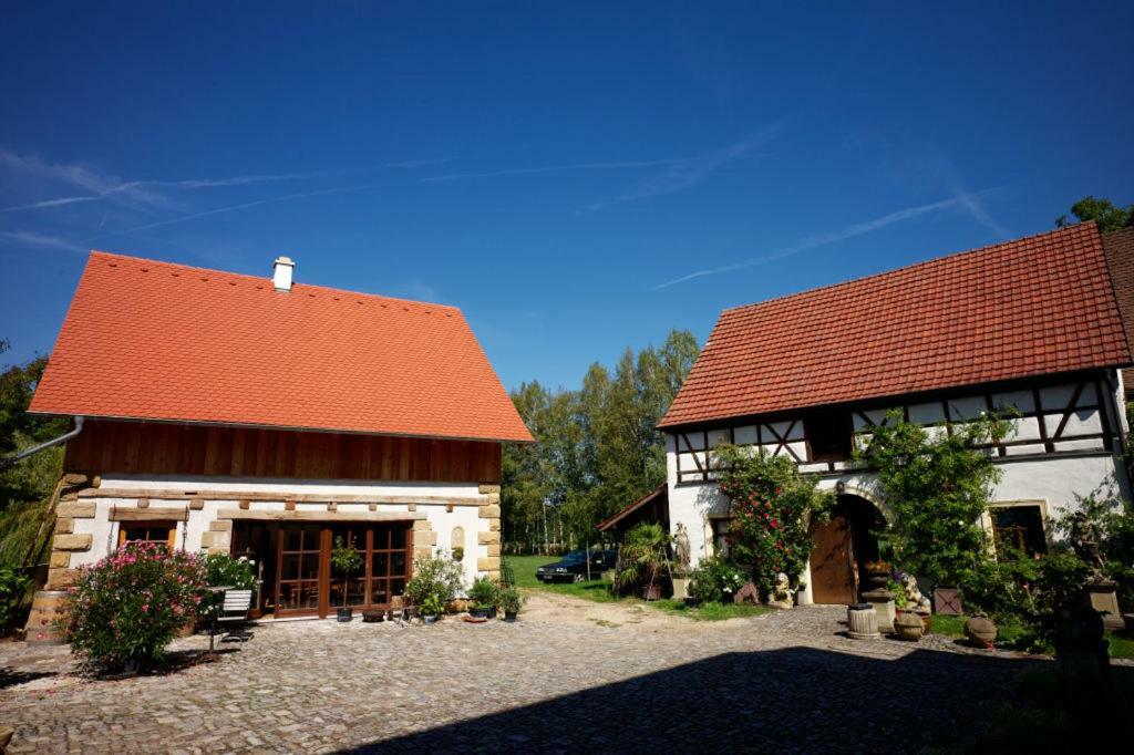 Obere Muehle - Scheunenwohnung Mitten Im Gruenen Baunach Экстерьер фото